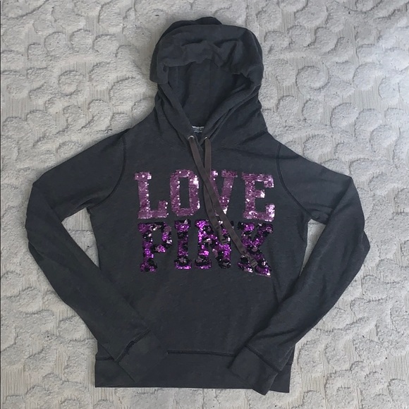 PINK Victoria's Secret Tops - VICTORIAS SECRET HOODIE